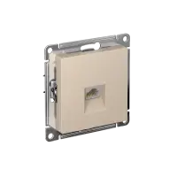 ATLASDESIGN РОЗЕТКА компьютерная RJ45, кат. 5Е, механизм, ПЕСОЧНЫЙ