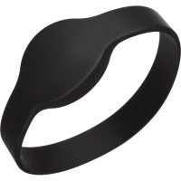 Браслет доступа (RFID-браслет) Bigtech Temic перез.HID-Prox.EM-Marine,(чер)