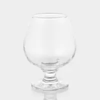 Бокалы для коньяка Paşabah&ccedil;e Bistro, 395 мл, размер одного бокала 8.5&times;12 см, набор 6 шт., стекло, прозрачные