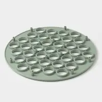 Форма для лепки пельменей phibo &laquo;Пельменница&raquo;, 37 ячеек, d=24.5 см, пластик, МИКС