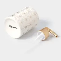 Набор аксессуаров для ванной комнаты Доляна &laquo;Андромеда&raquo;, 3 предмета, дозатор 250 мл, мыльница, стакан, белый