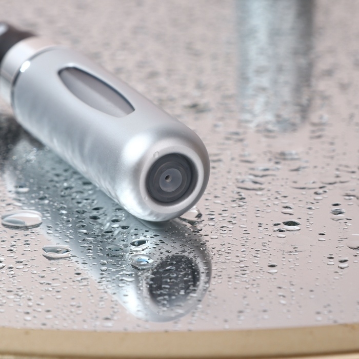 Атомайзер для парфюма, с распылителем, 5 мл, цвет серебристый Атомайзер для парфюма, с распылителем, 5 мл, цвет серебристый