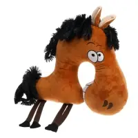 Мягкая игрушка «Конь Смайл», 37 см, МИКС Мягкая игрушка «Конь Смайл», 37 см, МИКС