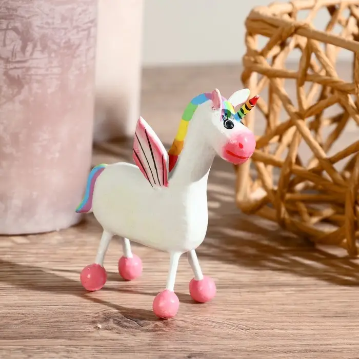 Сувенир дерево "Единорожик" 6х9х5 см Сувенир дерево "Единорожик" 6х9х5 см