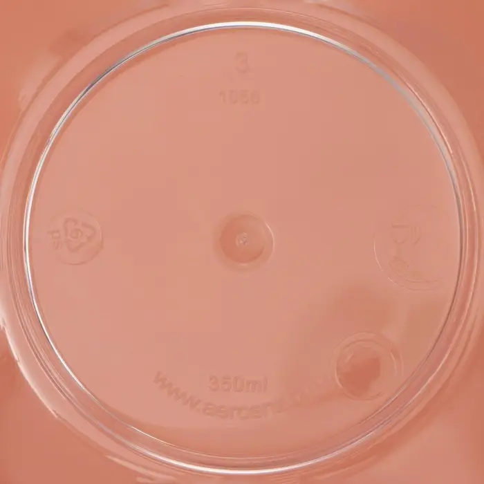 Форма пластиковая одноразовая для фуршета «Цветок», 350 мл, прозрачная