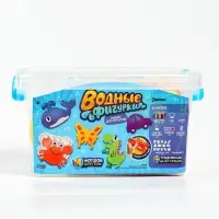 Набор для опытов &laquo;Водные фигурки&raquo;, 14 молдов, 12 цветов, в контейнере