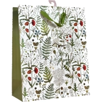 Пакет для подарков PREMIUM FLORA.ЛУГОВЫЕ ТРАВЫ, L, 26x32.4x13см, 2-852/06