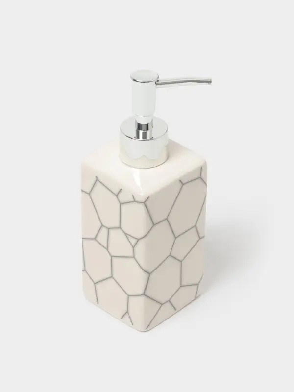 Аксессуары для ванной &laquo;Жираф&raquo;, 3 предмета: мыльница, дозатор для мыла 360 мл, стакан 360 мл