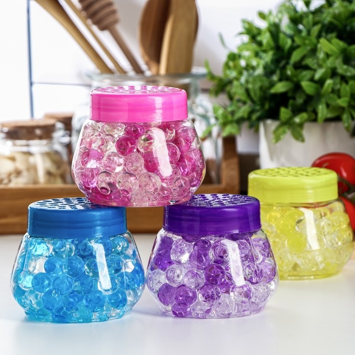 Арома-поглотитель запаха, гелевый, с ароматом лимона, 100 г Арома-поглотитель запаха, гелевый, с ароматом лимона, 100 г