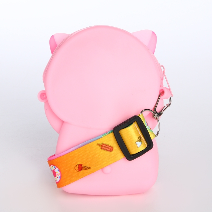 Сумка детская для девочки на молнии, «Выбражулька», pop it, цвет розовый