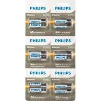 Батарейка Philips Entry АА LR6-2BL/LR6A12S/51 алкалин. 1,5v 2х6 шт/уп