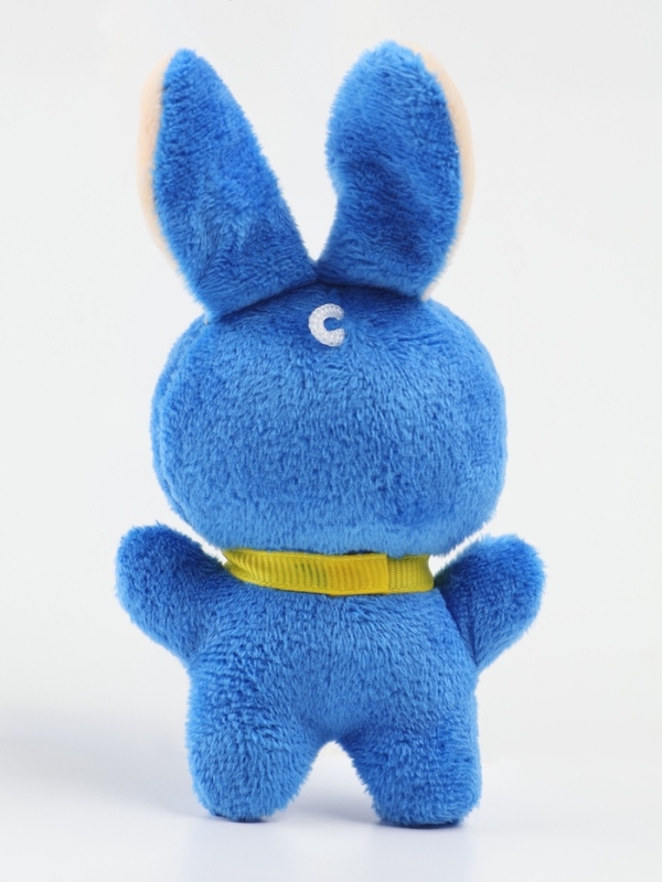 Мягкая игрушка   Мягкая игрушка  "Заяц", цвет синий, 10х7х5 см