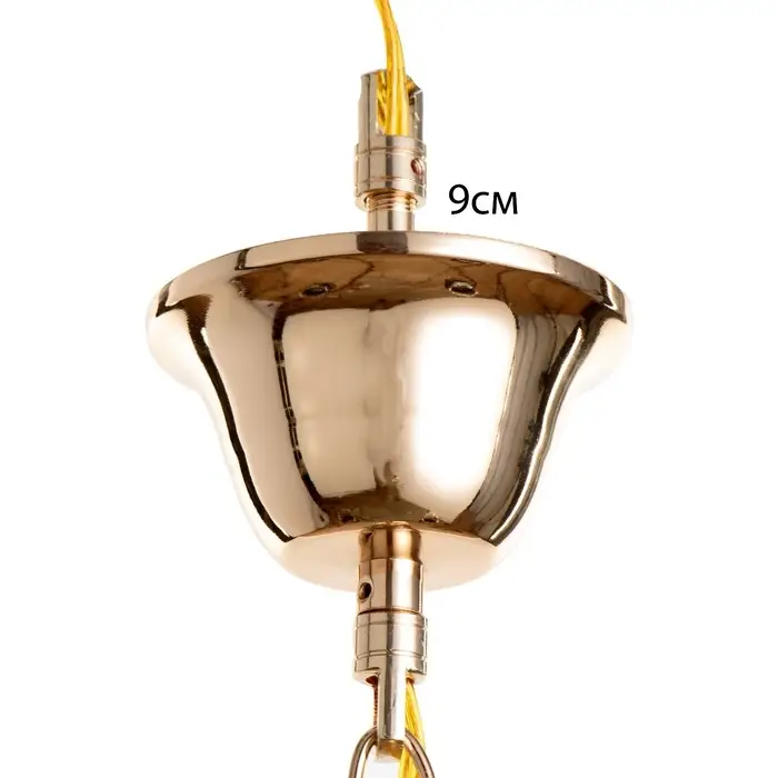 Светильник подвесной BayerLux &laquo;Лира&raquo;, люстра 3хЕ27, 40 Вт, чёрный, 60&times;60&times;85 см