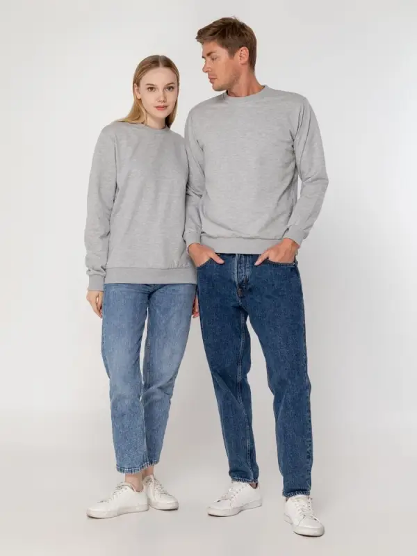 Толстовка Unit Toima серый меланж, размер XS Толстовка Unit Toima серый меланж, размер XS