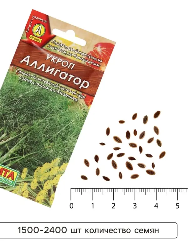 Семена Укроп "Аллигатор",  3г