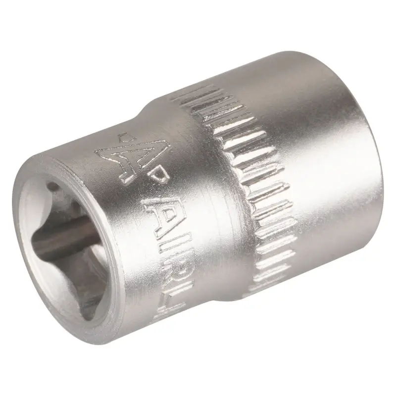 Головка торцевая 1/4"DR шестигранная 10мм, L=25мм пласт.подвес