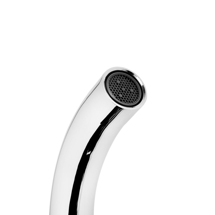 Cмеситель для кухни Accoona A55117, однорычажный, высокий излив, латунь, хром Cмеситель для кухни Accoona A55117, однорычажный, высокий излив, латунь, хром