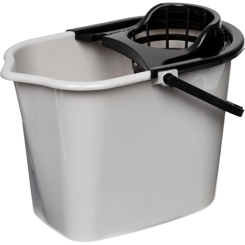 Ведро с отжимом YORK 10 литров прямоугольное 070020