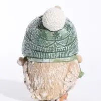 Фигурка &laquo;Совёнок в шапке с бомбошками, с птичкой&raquo; 6.3&times;5.8&times;7.5 см