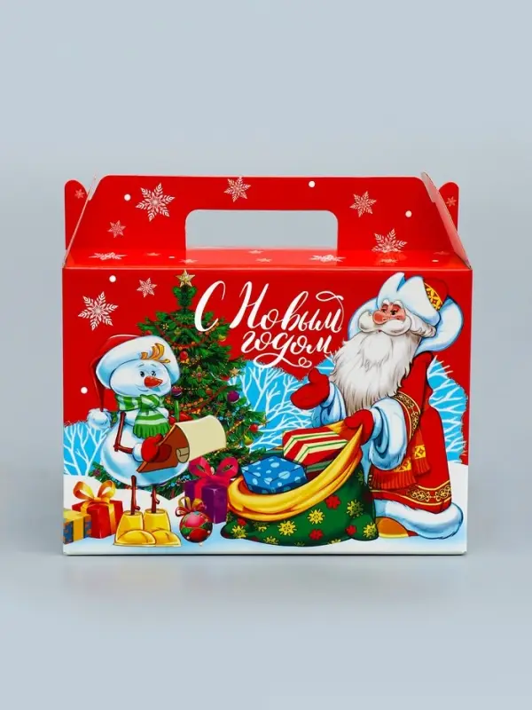 Подарочная новогодняя коробка «Доброта» , Чемодан 23×10.5×16.5 см Подарочная новогодняя коробка «Доброта» , Чемодан 23×10.5×16.5 см