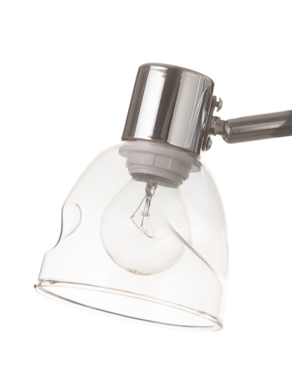 Спот "Гелла" 1хЕ14 40Вт хром 18х9х14 см