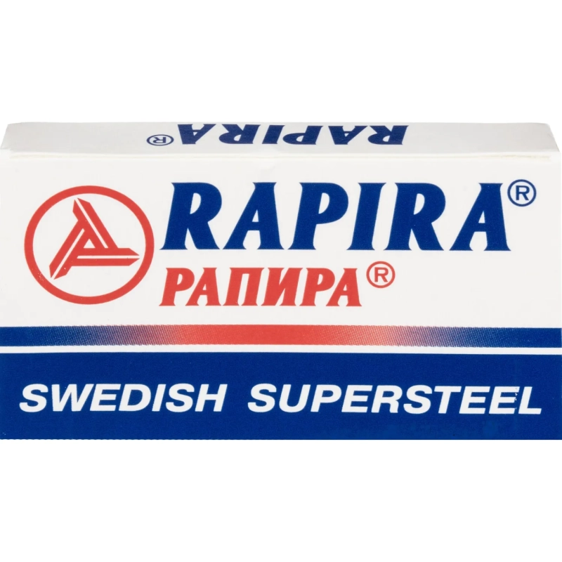 Сменные лезвия Rapira SWEDISH SUPERSTEEL для Т-обр.станка 5шт/уп РК-05СС02