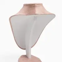 Бюст для украшений QF, 16&times;11&times;21 см, розовый