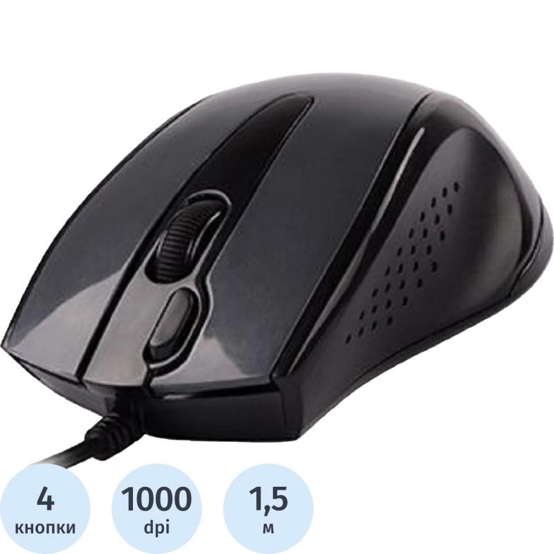 Мышь компьютерная A4Tech V-Track Padless(N-500FS)Glossy Grey/1200dpi/4кн