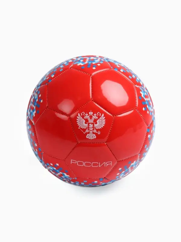 Футбольный мяч MINSA &laquo;РОССИЯ&raquo;, машинная сшивка, 32 панели, р. 5, TPU