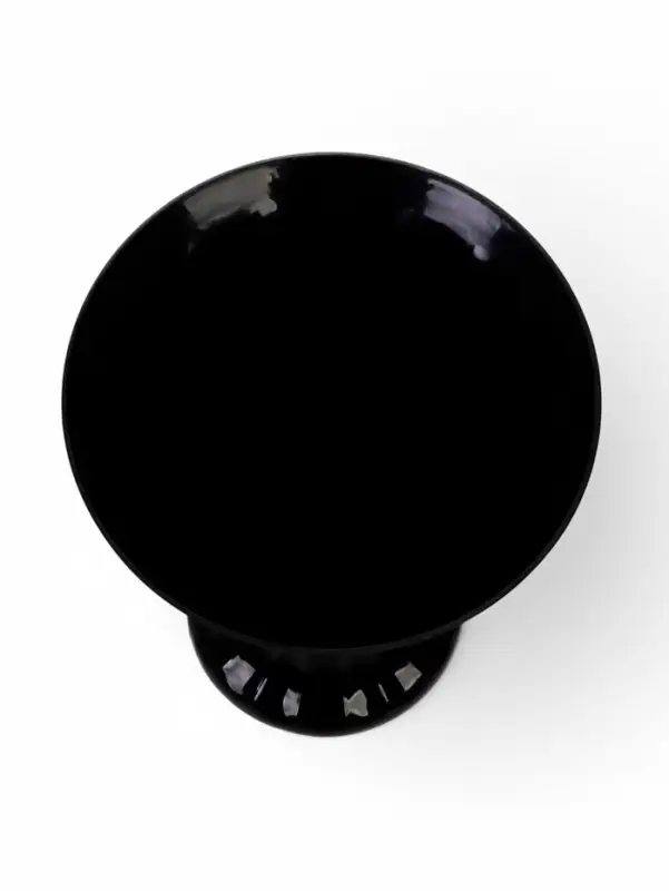 Ваза для цветов, 17 л, d=29 см, h=52 см, пластиковая, чёрная