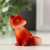 Фигурка полистоун &laquo;Маленькая лисичка&raquo;, 5.8&times;3.5&times;5.6 см, МИКС