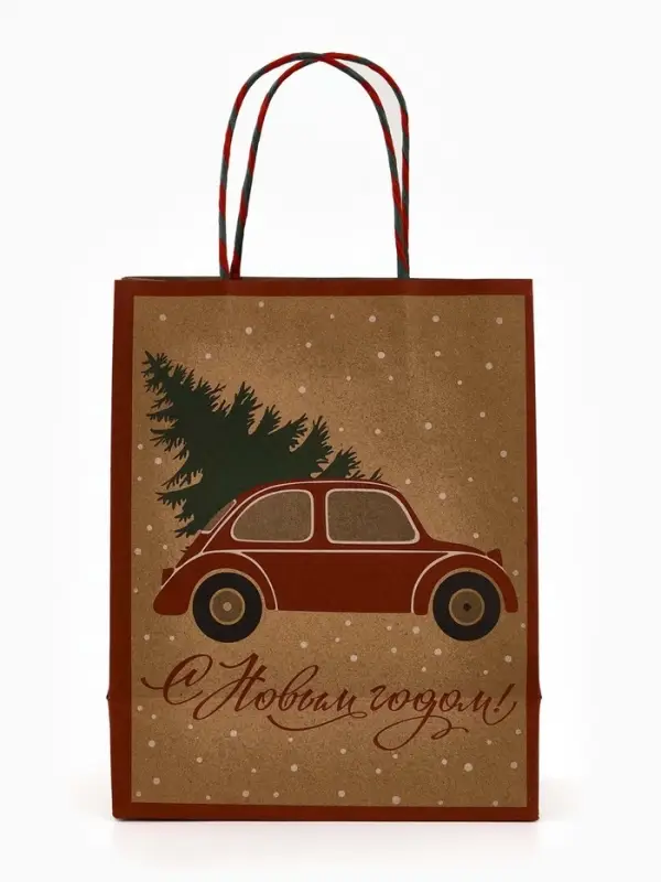 Набор подарочных пакетов &laquo;Подарок&raquo;, 3 шт,  25&times;4&times;30.5 см, 30&times;40&times;11,5 см, 18&times;23&times;10 см