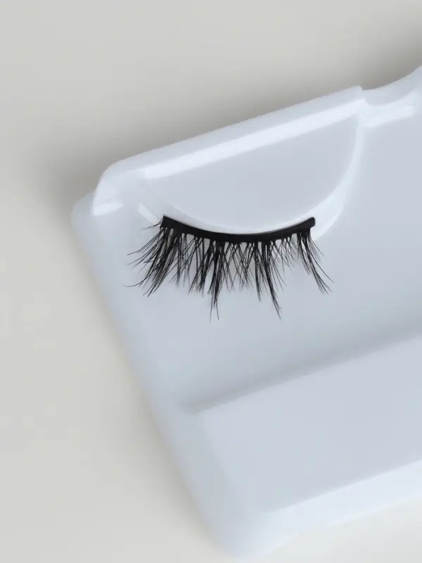 Ресницы накладные «Уголки», 5-10 мм, без клея, чёрные