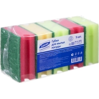 Губки для посуды Luscan Professional 90х70х38 мм 5 шт/уп