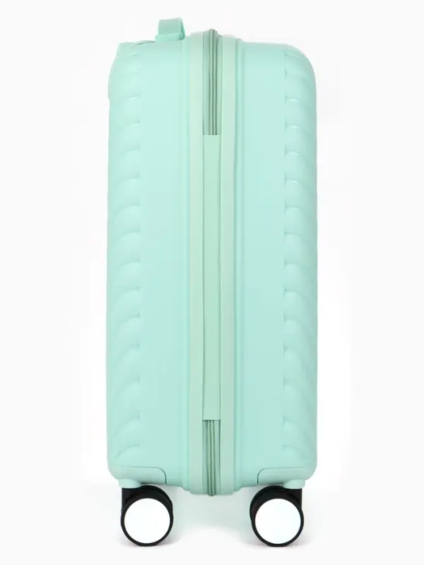 Чемодан на колёсах, 20", кодовый замок, 36&times;20&times;54 см, зелёный