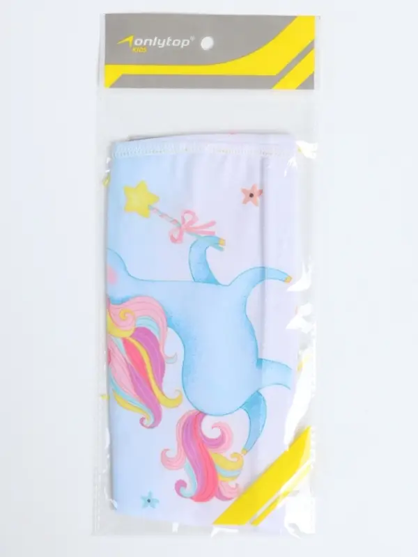 Шапочка для плавания детская ONLYTOP Kids «Единорог», тканевая, обхват 46-52 см Шапочка для плавания детская ONLYTOP Kids «Единорог», тканевая, обхват 46-52 см