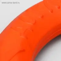 Кольцо &laquo;ДогЛайк&raquo; d=2611, 8-мигранное, большое, d=30.5 см, оранжевое