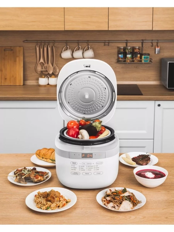 Мультиварка скороварка MPC-6004, чаша Daikin 5 л, сенсор