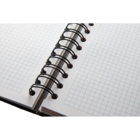 Бизнес-тетрадь Spring А5,120л, клетка, Mariner на спирали, 0018
