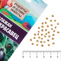 Семена Баклажан «Чёрный красавец», 0.3 г