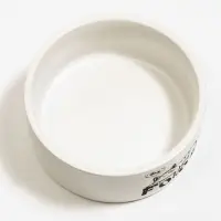 Миска Food, 200 мл, 10&times;10&times;4.5 см, керамика, белая
