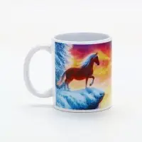 Кружка керамическая новогодняя «Мечты сбываются», 320 мл Кружка керамическая новогодняя «Мечты сбываются», 320 мл