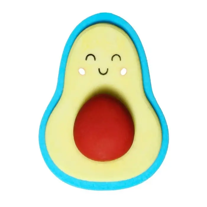 Ластик фигурный Ластик фигурный "Авокадо", МИКС (штрихкод на штуке)