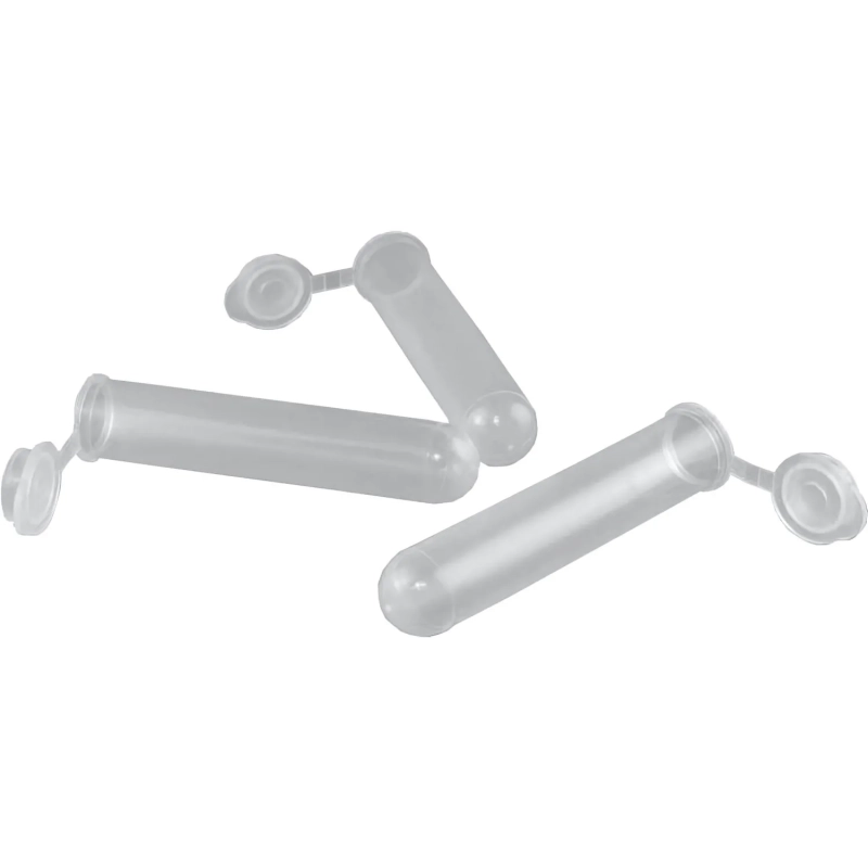 Пробирка лабораторная 10 мл круглодон. ПП, защелк.крышка 200шт/уп 11000401