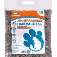 Наполнитель минеральный впитывающий &laquo;Пижон&raquo; для длинношерстных кошек, 10 л