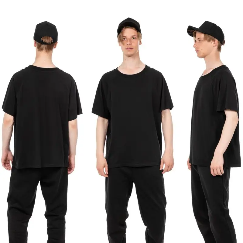 Бейсболка C1, черная Бейсболка C1, черная