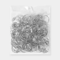 Основа для брелока d25мм с цепочкой набор 100 шт металл серебряный Основа для брелока d25мм с цепочкой набор 100 шт металл серебряный