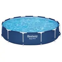 Бассейн каркасный Steel Pro, 366&times;76 см, круглый, 56706 Bestway