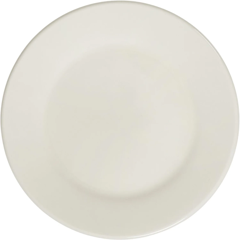 Тарелка Makalu,  D152мм, фарфор, белая 18шт/уп