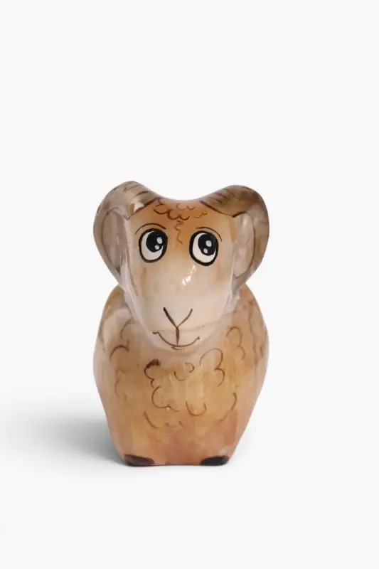 Фигурка &laquo;Барашек золотой&raquo;, 5.5&times;6.5 см, селенит
